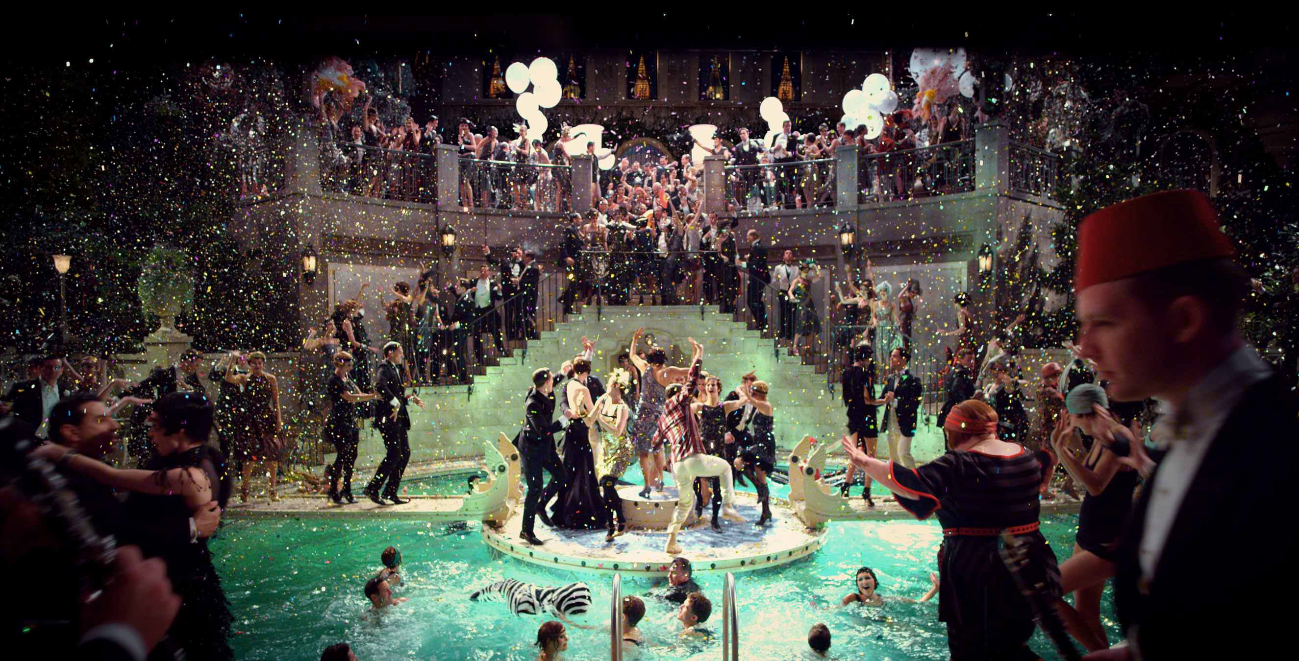 Image result for the great gatsby party scene